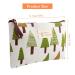 Anruyi 3-Piece Canvas Cosmetic Bag Set | Small Multifunctional Makeup Pouches with Zipper | Ideal for Keys Coins & Beauty Essentials | 20x14cm - Buy Online on GoSupps.com