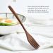 AIDIRui 8 Pcs Wooden 9 inchJapanese Spoon Fork Set Kitchen Tableware Natural Wood Cutlery Wooden Dinner Cutlery Set - Buy Online on GoSupps.com