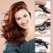 1.25 inch K&K Curling Iron with Ceramic Coating - Adjustable Temp, LED Display - Professional Curling Wand for Long Hair - Buy Online on GoSupps.com