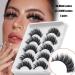 Shop Explosive Style Fake Eyelashes - Thick Fluffy 8D Curly Multi-Layered G05 - Buy Online on GoSupps.com