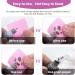 1000 PCS Pink Lint Free Nail & Lash Glue Wipes with Container - Super Absorbent Soft Non-Woven Fabric for Extensions & Nail Polish Removal - Buy Online on GoSupps.com