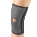 Champion Knee Brace Medium Flex Stays Open Patella Airmesh Fabric Grey Large