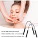 2-Piece Black Facial Hair Remover Set - Manual Epilator Tools for Quick and Easy Hair Removal - Buy Online on GoSupps.com