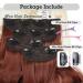 YDDM 24 Wavy Clip-In Hair Extensions - Synthetic Full Head Hairpieces for Women - Affordable & Realistic Look - Buy Online on GoSupps.com