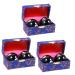 Partykindom 6 StK massage globe Massage tools Massage balls for hand exercises meditation Hand rolling balls Massage ball Hand massage balls metal adult cloisonn aemailla training ball fitness