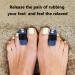 GSYUWIH 4 Pack Hammer Toe Straighteners - Aluminum Plate Blue Corrector for Curled Toes - Men & Women Toe Wraps - Buy Online on GoSupps.com
