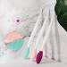 Double Side Nose Brush Silicone Beauty Nasal Blackhead Removing Long Handle Blackhead Clean Tools Skin Cleaning Tools for Home- Yellow - Buy Online on GoSupps.com