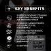 BARE PERFORMANCE NUTRITION G.1.M Go One More Sport - Endurance Training Fuel with Electrolytes Pink Himalayan Salt Salted Watermelon - International Shipping Available - Buy Online on GoSupps.com