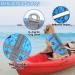 Emust Dog Chimney Reflecting & Adjustable Protective Vest - Improved Buoyancy & Rescue Handle for Swimming - 2XL New Blue - Buy Online on GoSupps.com
