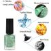 Glitter Nail Polish - Green Nail Varnish - Quick Dry Vegan Long Lasting Nail Polish - Water Based Formula & No Need Baking Nail Art - Buy Online on GoSupps.com
