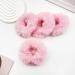 Venrodi Pink Fuzzy Scrunchies Halloween Pom Pom Hair Tie Furry Hair Elastics Bands Faux Fur Fluffy Ponytail Holder Hair Cute Accessories Women Girls - Buy Online on GoSupps.com
