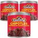 La Costena Chipotle in Adobo 3 x 199g Mexican Chipotle Peppers In Adobo Sauce Canned Spicy Chipotle Chillies (Pack 3) - Buy Online on GoSupps.com