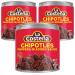 La Costena Chipotle in Adobo 3 x 199g Mexican Chipotle Peppers In Adobo Sauce Canned Spicy Chipotle Chillies (Pack 3)
