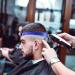 Haircut Guide Silicone Neckline Shaving Guide Beard Template Adjustable Hair Trimming Guide and Hair Cutting Accessories for Creating Skin Fade Guidelines Blue - Buy Online on GoSupps.com