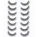 Wleec Beauty Short Fluffy Lashes 10mm - 7 Pairs | 3D Natural Wispy False Eyelashes FM14 - 6-10mm - Buy Online on GoSupps.com