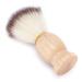 Razor brush for the hairdressing salon made of soft nylon hair men's rasier brush easy to stow solid wood handle for life for the trip for the hairdressing salon for at home