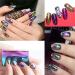 Starry Sky Nail Foil Transfer Sticker Set - 40 Rolls | Nail Art Stickers Tips Wraps Glitters DIY Decoration Kit - EBANKU - Buy Online on GoSupps.com