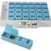 e-Pill Daily 7-Day Pill Organizer - Large Weekly Vitamin & Medicine Box with Reminder - Buy Online on GoSupps.com