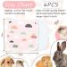 Jetec 6 Pieces Washable Guinea Pig Cage Liners - Anti-Slip & Highly Absorbent Bedding Pads for Small Animals - Buy Online on GoSupps.com