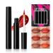 Peel Off Lip Liner StainPeel Off Lipliner Pencil Set 6 Pieces Highly Pigmented NonBreaking Lip Stain for Women and Girls