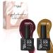 Mylee Gel Nail Polish Duo Colour Set 2x10ml Winter Watmer UV/LED Soak-Off Nail Art Manicure Pedicure for Professional Salon & Home Use - Long Lasting & Easy to Apply Yellow Brown Purple