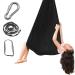 Sensory vertical cloth sensory full body socks yoga towel for hanging sensory full body socks for autism Stretchy Sensory Body Sox for stress reduction with accessories black