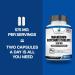 Magnesium Glycinate 575mg Capsules - Chelated for Maximum Absorption - Bone & Muscle Health Supplement - 90 Veggie Capsules - Buy Online on GoSupps.com
