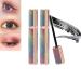 Lashvibe Mascara Sweetempo Mascara Liquid Extensions Mascara Natural 4d Fiber Mascara Long-Lasting Mascara with Thick Curling Waterproof Sweat-Proof and Non-smudge (2PCS)