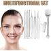 Whitehead Extractor Tool | Comedones Extractor Removal Kit - Stainless Multipurpose Whitehead Extractor Tool With Portable Case For Facial Nose - Buy Online on GoSupps.com