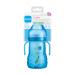 MAM Plastic Trainer Cup - 1 Count, Extra-Soft Spout, Spill-Free Nipple, Non-Slip Handles - Boys 4+ Months, 8 Ounces, Blue - Buy Online on GoSupps.com