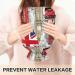 NAANLE Retro London Big Ben Heat Bottle - 1L Transparent Hot Water Bottle for Bed & Pain Relief - Hand & Feet Warmer - Heat & Cold Therapy - Buy Online on GoSupps.com