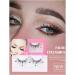 False Eyelashes W/Colorful Heart/Black Heart/Colorful Flower/Butterfly Makeup DIY Dramatic Glitter Sequin Lashes Gift (Color : 4 Pairs) - Buy Online on GoSupps.com