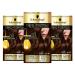 Schwarzkopf oleo intense hair color pack of three permanent oil color without ammonia covers gray mocha brown 4-18 4-18 Mocca Brown