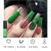 Gel Nail Polish Set 4 Color Metallic Painted Gel Polish White Black Red Green Liner Gel Nail Polish for Nail Art DIY UV/LED Soak Off Spring French Manicure Set with Thin Brush - Buy Online on GoSupps.com