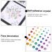 Didiseaon 8 Sheets Facial Rhinestone Stickers Nail Art Gems Eye Gems Stickers Face Jewelry Self Adhesive Rhinestone Stickers Halloween Face Crystals Rhinestone Face Stickers Rhinestones 9.5X7.5X1CM Assorted Color - Buy Online on GoSupps.com