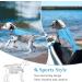 Vivaglory Dog Swim Vest for Small & Medium Dogs - Adjustable Nylon Blue (Size L: 66-79 cm Ribcage Girth) - Perfect for Sporty Swimming Adventures - Buy Online on GoSupps.com
