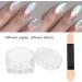 Mirror Effect Chrome Powder Chrome Nail Art Powder Fine Powder Safe Lasting for Home Use for Nail Technician - Buy Online on GoSupps.com
