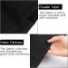 Zxiixz Black Linen Needlework Fabric - Large Size (59 x 19) for Garment & Craft - Cross Stitch Aida Cloth for Embroidery - Black Color - Buy Online on GoSupps.com