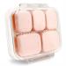 Travel Pill Organizer Multi-Compartment Free Combination,UNI-AOSA 10 Compartments Travel Pill Holder for Purse,Moisture Proof and Water Proof Medicine Organizer,BPA Free Pill Box for Vitamin (Pink)