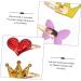 minkissy 5 Pairs Hairpin Kids Barrettes Butterfly Hair Clip Xmas Hair Clips Glitter Clips Sequin Star Barrette Toddler Hair Heart Hair Accessories Sequin Clips Baby Cartoon Crystal Clip - Buy Online on GoSupps.com