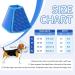 Adjustable Blue Dog Cone Collar - Leak Protection & Wound Care for Dogs & Cats | Prevent Bites & Promote Healing - Buy Online on GoSupps.com
