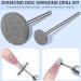 Professional Sanding Disc Nail Drill Bits Diamond Carbide Polishers for Manicure & Pedicure | Home Salon & DIY Callus Removal - Buy Online on GoSupps.com