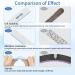 12pcs 100/100 Grit Nail Files for Acrylic and Poly Nail Extensions - Double Sided Emery Boards for Hard Nails - Washable and Durable - Buy Online on GoSupps.com