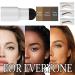 Waterproof Dark Brown Eyebrow Stamp Stencil Kit with 6 Reusable Brow Stencils - Buy Online on GoSupps.com