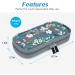Youshares Insulin Cooling Bag with 2 Cooling Packs - Diabetic Pocket for Safe Storage Travel PEN Cool Box | Gray Camellia - Best Diabetes Accessories - Buy Online on GoSupps.com