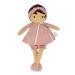 Kaloo - Tendresse - Amandine - My 1st Fabric Doll - 40 cm Rag Doll - Muslin Dress - Olive Skin - Customisable Ribbon - 0 Months + K200014 40cm Amandine