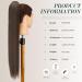 FESHFEN 24 Synthetic Wrap Around Ponytail Extension in 8# Medium Chestnut Brown - 24 Inch - Buy Online on GoSupps.com