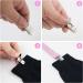 PEUTIER 4pcs Mitten Clips and Hat Clip Elastic Stainless Steel Winter Glove Clips Glove Attachment Clips Mitten Holder String Attachment Straps for Toddlers Kids Adults Pink - Buy Online on GoSupps.com
