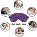 Buy Tie Dye Hippie Soft Sleep Eye Mask - Breathable Travel Eye Patch for Relaxation - Perfect for Women - Buy Online on GoSupps.com