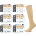 Zmerch Knee-High Compression Socks for Men & Women - Varicose Veins & Sports Support - XXL/D Navy - Buy Online on GoSupps.com